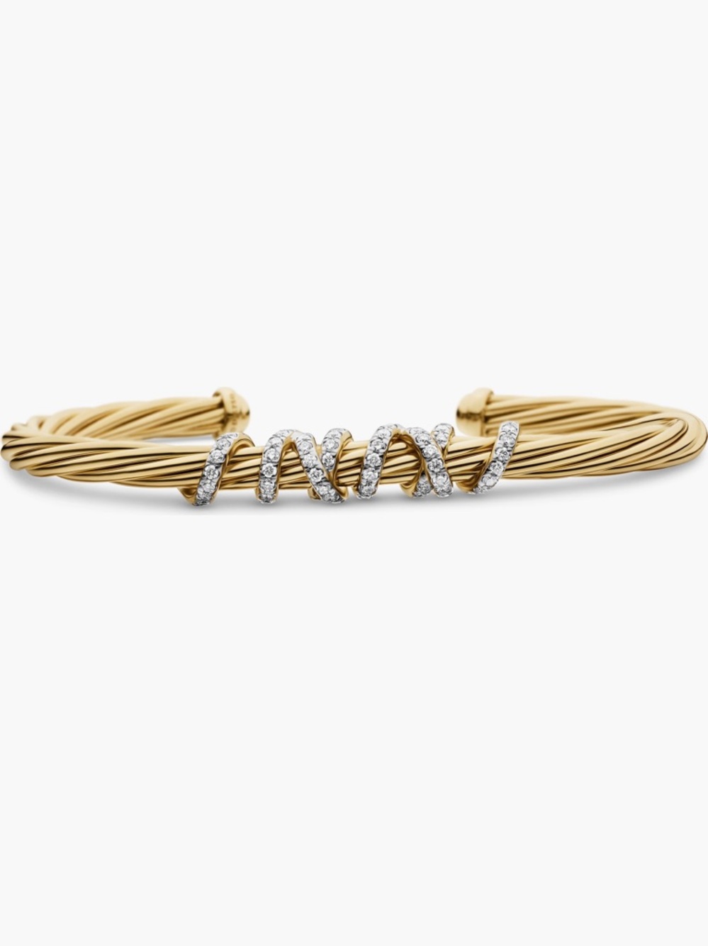 David yurman Helena Center station bracelet 18K